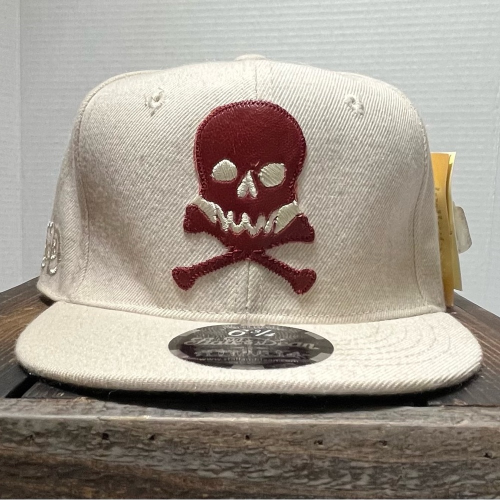 Stall & Dean Skull Pirates Fitted Hat Cap Headgear New 6 3/4